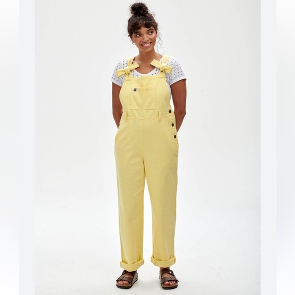 Lucy & Yak Easton Organic Twill Dungarees Overalls - Picture 1 of 7
